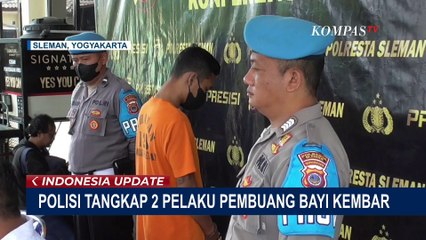 Download Video: Polisi Berhasil Pasangan Kekasih Pelaku Pembuang Bayi Kembar di Sleman Yogyakarta