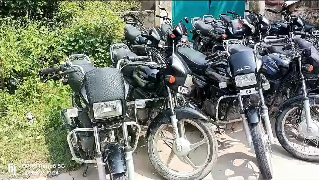 वाहन चोरों के खिलाफ अभियान : 34 वाहन चोर गिरफ्त...
