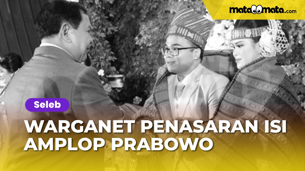 Hadir di Nikahan Anak Hotman Paris, Warganet Penasaran Isi Amplop Prabowo Subianto