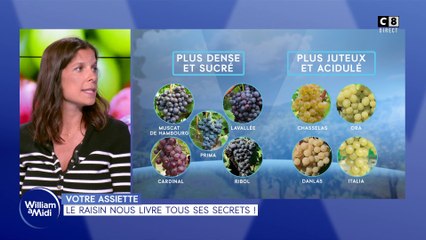 Votre assiette : Le raisin nous livre tous ses secrets !