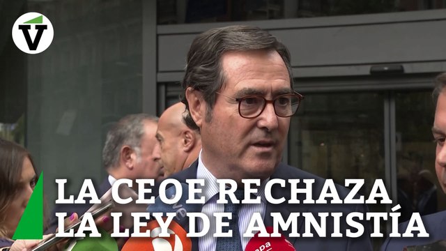 Garamendi expresa su rechazo a la amnistía tras verse con Feijóo y reclama acuerdos PP-PSOE