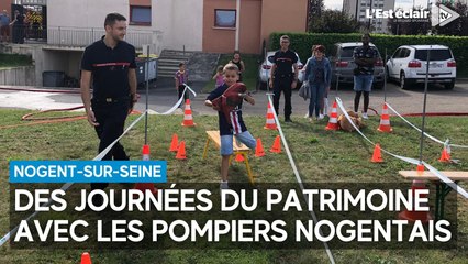 Découvrir le matériel et le savoir-faire des pompiers de Nogent-sur-Seine