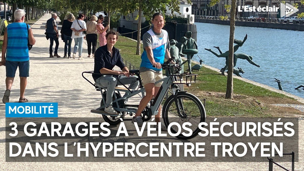 3 garages à vélos sécurisés dans l’hypercentre de Troyes