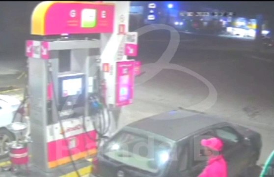 Motorista abastece carro e foge sem pagar de posto de combustíveis