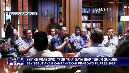 SBY Bakal Turun Gunung Menangkan Prabowo di Pilpres 2024