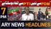 ARY News 7 PM Headlines 18th September 2023 | Pervez Khattak's Big Statement