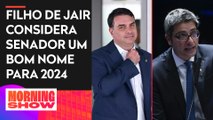 Flávio Bolsonaro diz que Carlos Portinho é seu favorito para eleições do Rio de Janeiro