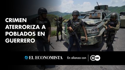 México: crimen organizado aterroriza desde el aire a poblados en Guerrero