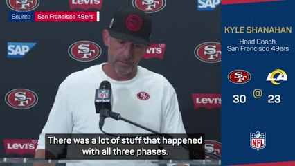 Tải video: 49ers win had Shanahan feeling 'pumped'