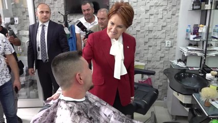 Meral Akşener, İYİ Parti Edirne İl Başkanlığı'nı ziyaret etti