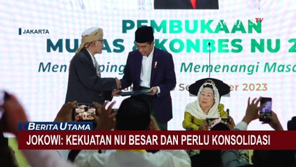 Hadiri Munas Alim Ulama & Konbes NU di Jakarta, Jokowi: Kekuatan NU Besar dan Perlu Konsolidasi