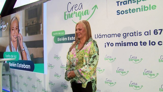 Nace una nueva energética con una tarifa de luz sostenible de mano de Belén Esteban y la IA