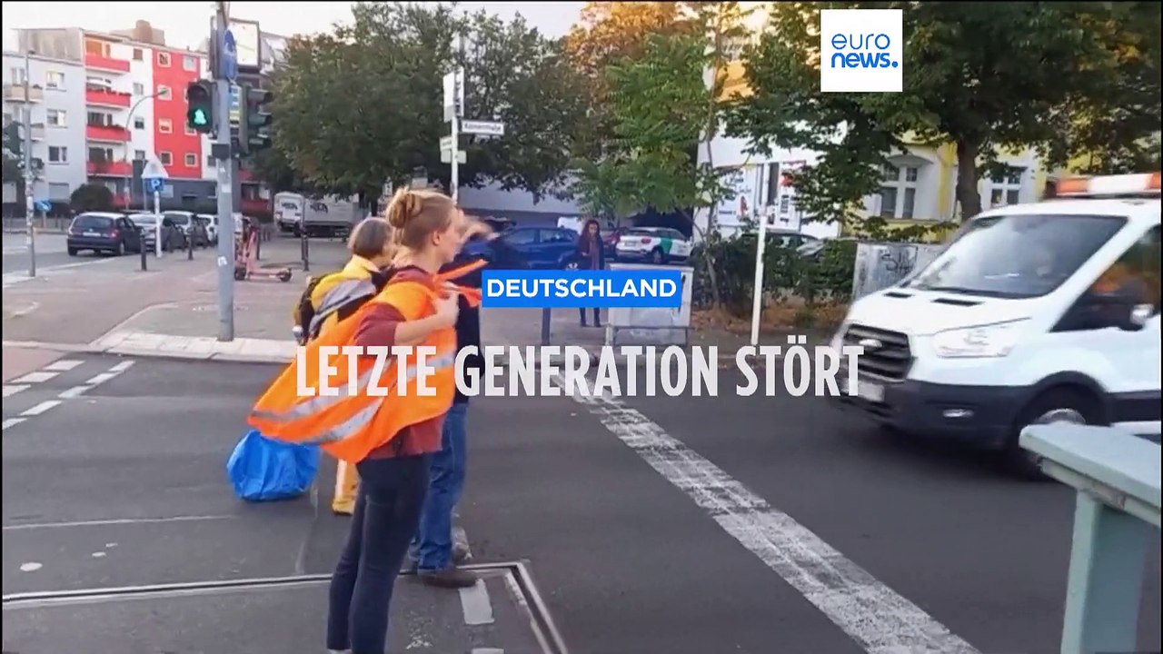 Proteste der Letzten Generation in Berlin bringen Autofahrer auf die Palme