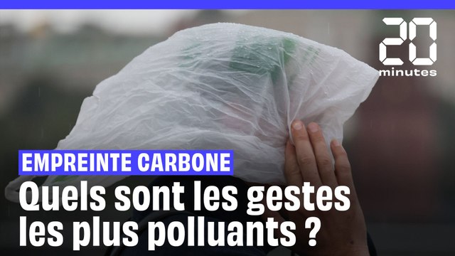 Top 3 : Les gestes du quotidien les plus polluants