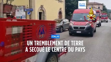 Un tremblement de terre a frappé le centre de l'Italie