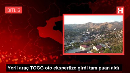Yerli araç TOGG oto ekspertize girdi tam puan aldı