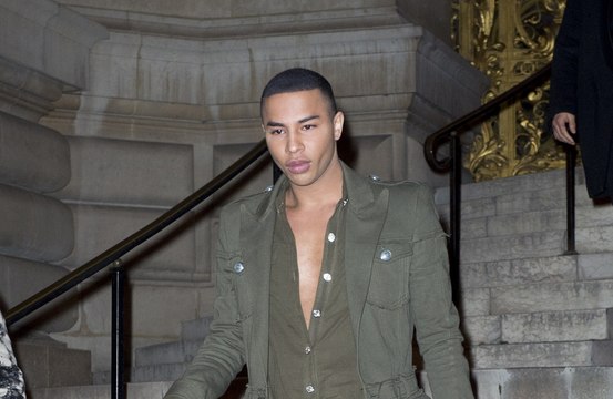 Olivier Rousteing has reported that 50 couture pieces from Balmain have been stolen just before his fashion show