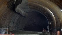 Veja explosão em que o último túnel do Contorno Viário da Grande Florianópolis é perfurado