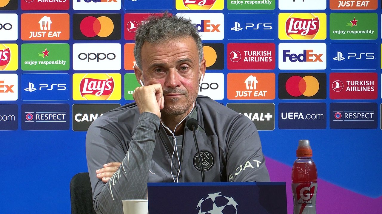 Enrique : "Pour gagner la C1, il ne faut pas seulement 11 joueurs, mais 23"