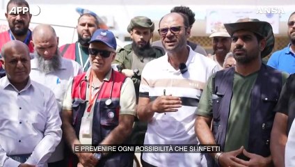 Inondazioni Libia, a Derna lanciata campagna di vaccinazione