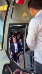 Cristiano Ronaldo em autocarro