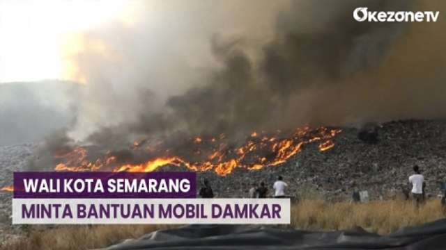 Kebakaran TPA Jatibarang Meluas, Lahan yang Terbakar Capai 5 Hektare