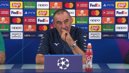 Download Video: CONFERENZA STAMPA SARRI E LUIS ALBERTO PRE LAZIO - ATLETICO MADRID