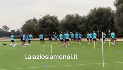Lazio - Atletico Madrid, la rifinitura a Formello