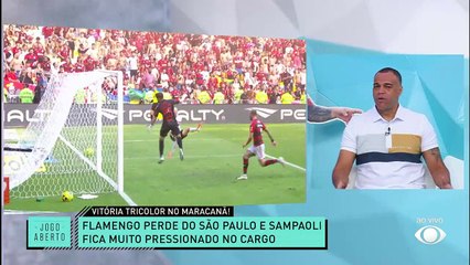 Denilson: Parece que o Flamengo jogou amistoso contra o São Paulo