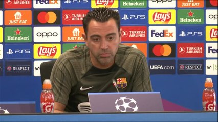 Xavi sobre la exigencia o fracaso en Champions