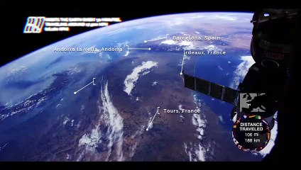 Stunning 4K Views of Europe from Space - Mesmerizing Aerial Footage