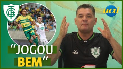 'O América não vai cair', afirma Toledo após empate