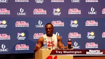 Trey Washington Press Ole Miss vs Georgia Tech