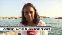 Lampedusa : l'afflux de migrants se poursuit