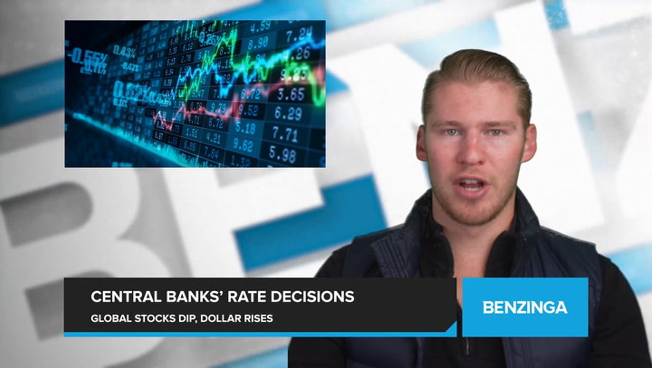 Global Growth Concerns and Central Bank Meetings Spark Sell-Off in World Shares