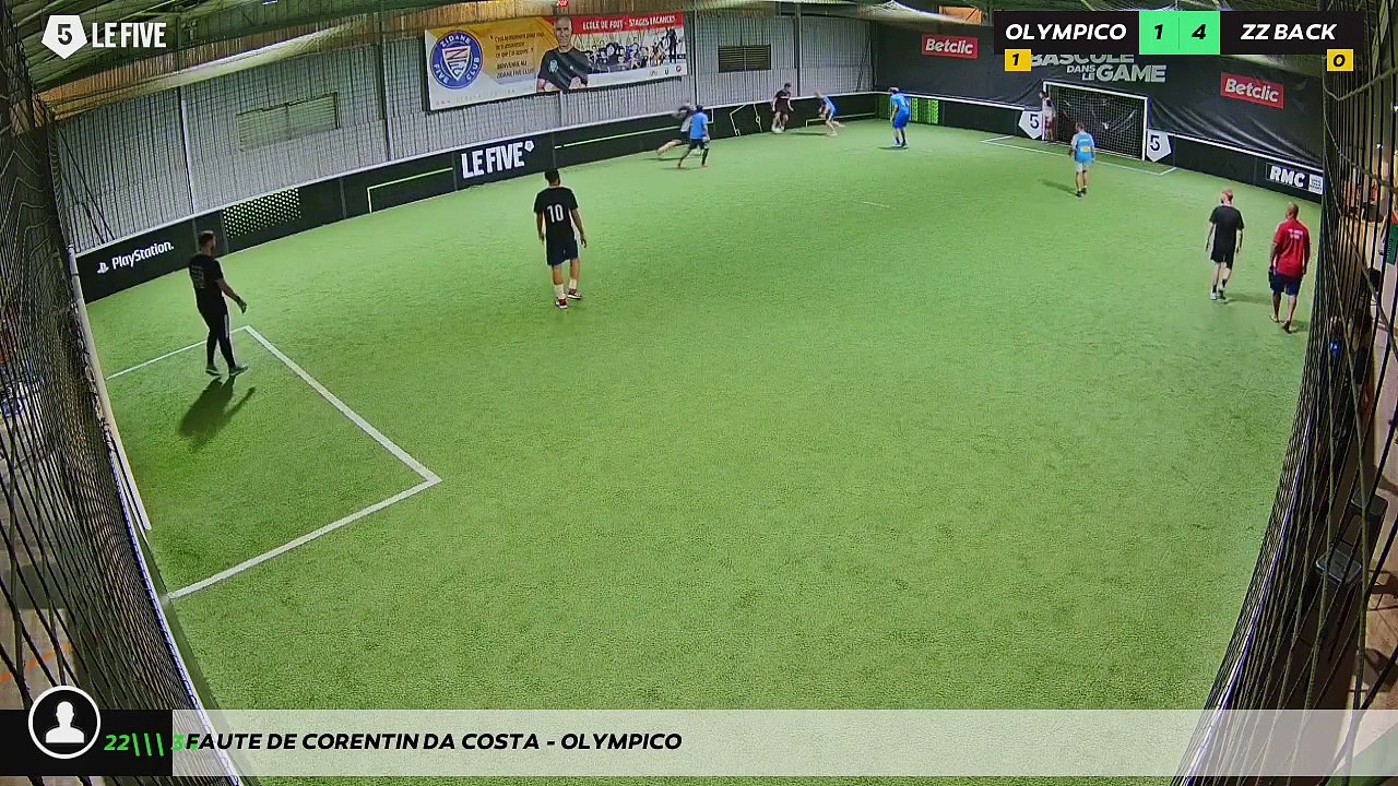Faute de Corentin Da Costa - OLYMPICO