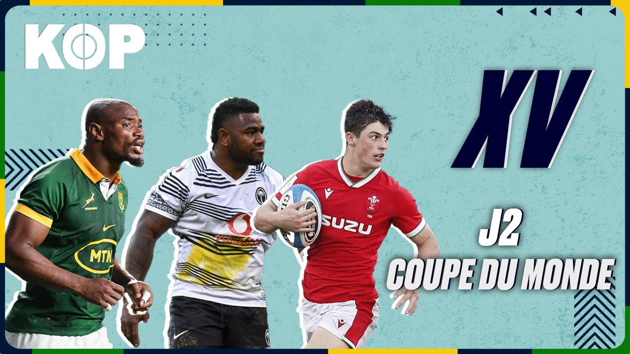 Notre XV type de la 2ème journée de Coupe du monde 