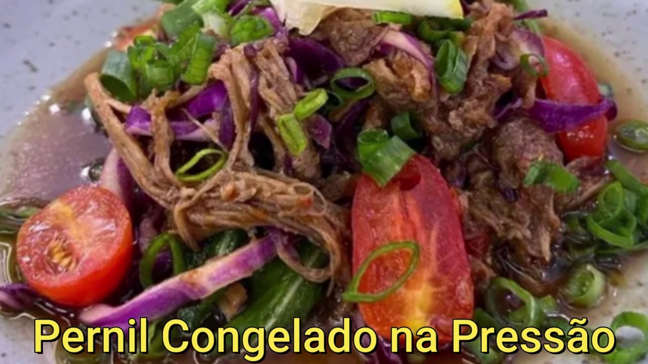 Pernil Congelado na Pressão da Ana Maria Braga
