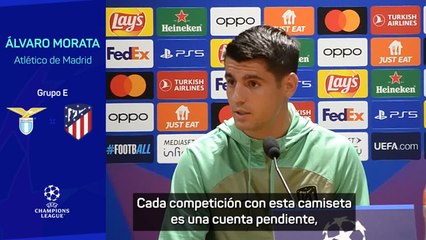 Rueda de prensa de Álvaro Morata