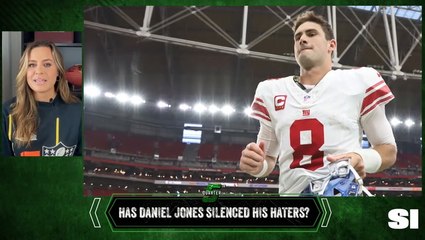 Daniel Jones Aims to Quiet Critics