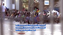 Meloni anuncia nueva batería de medidas contra la migración tras la visita de von der Leyen