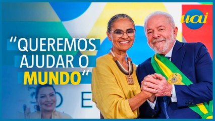 Marina Silva: Lula quer Brasil exportando sustentabilidade