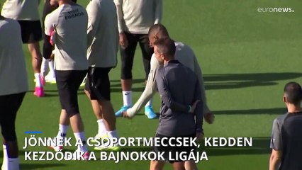 Jönnek a csoportmeccsek, kedden kezdődik a Bajnokok Ligája