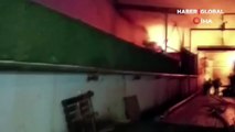 Tuzla’da fabrika yangını