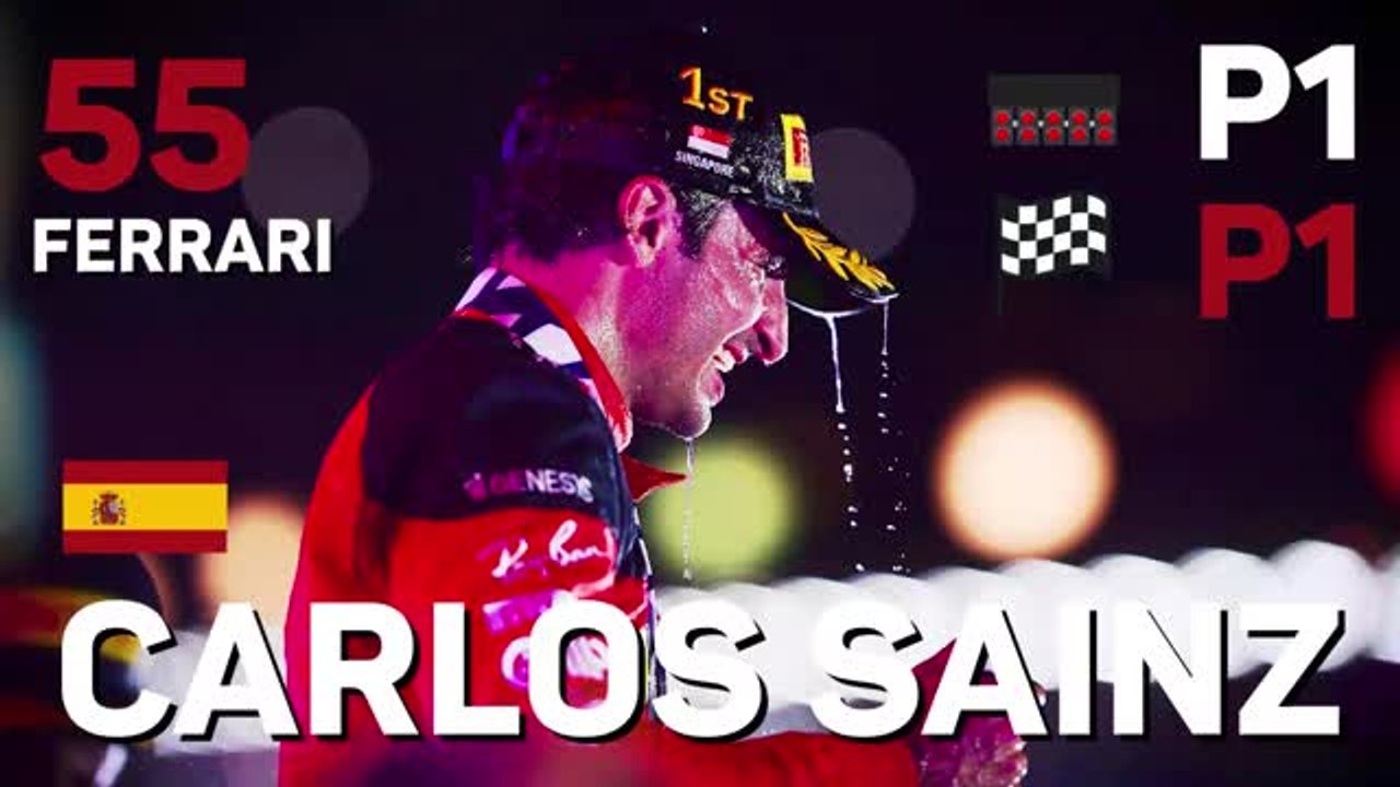 F1: Fahrer des Tages Singapur - Carlos Sainz