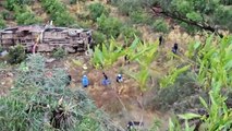 Tragedia por caída de autobús en un barranco en Perú