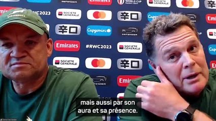 Afrique du Sud - Erasmus : "Johnny Sexton ? Une aura exceptionnelle"