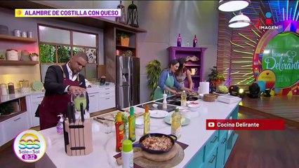 Prepara delicioso Alambre de Costilla con Queso: receta de Ingrid Ramos