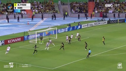 أهداف مباراة الاتحاد 3 × 0 أجمك الأوزبكي دوري أبطال آسيا 24-2023 _ Al Ittihad × FK AGMK Goals