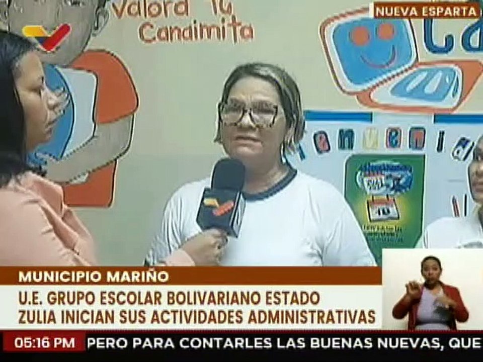 Nueva Esparta | U.E. Grupo Zulia comienza actividades administrativas del personal docente y obrero